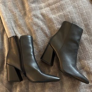 a new day Black Heeled Boots